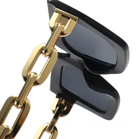 "Ali" oversized square sunglasses - Picture 7 of 8